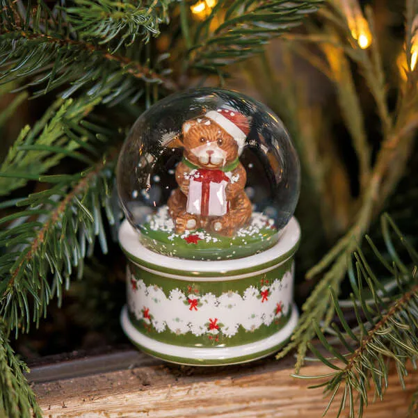 Villeroy & Boch - Christmas Toy's palla neve piccola orsetto multicolore