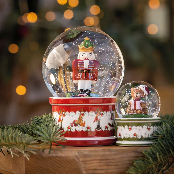 Villeroy & Boch - Christmas Toy's palla neve piccola orsetto multicolore