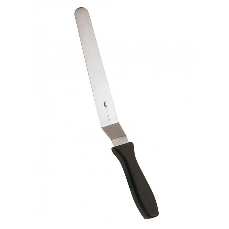 Spatola inox cuoco cm.30x4.3 con scalino paderno