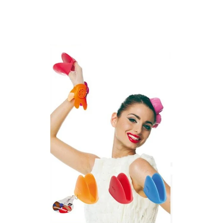 Presina silicone chelina azzurra +200°-40°