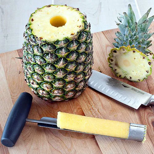 Svuota ananas manico nero