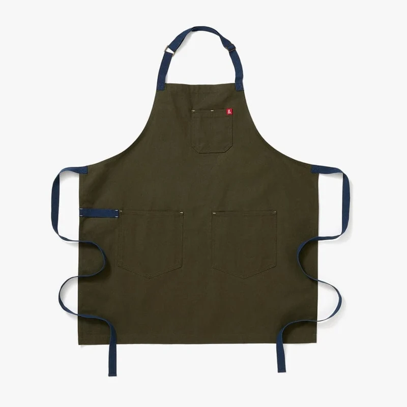 Olive Green Essential Aprons