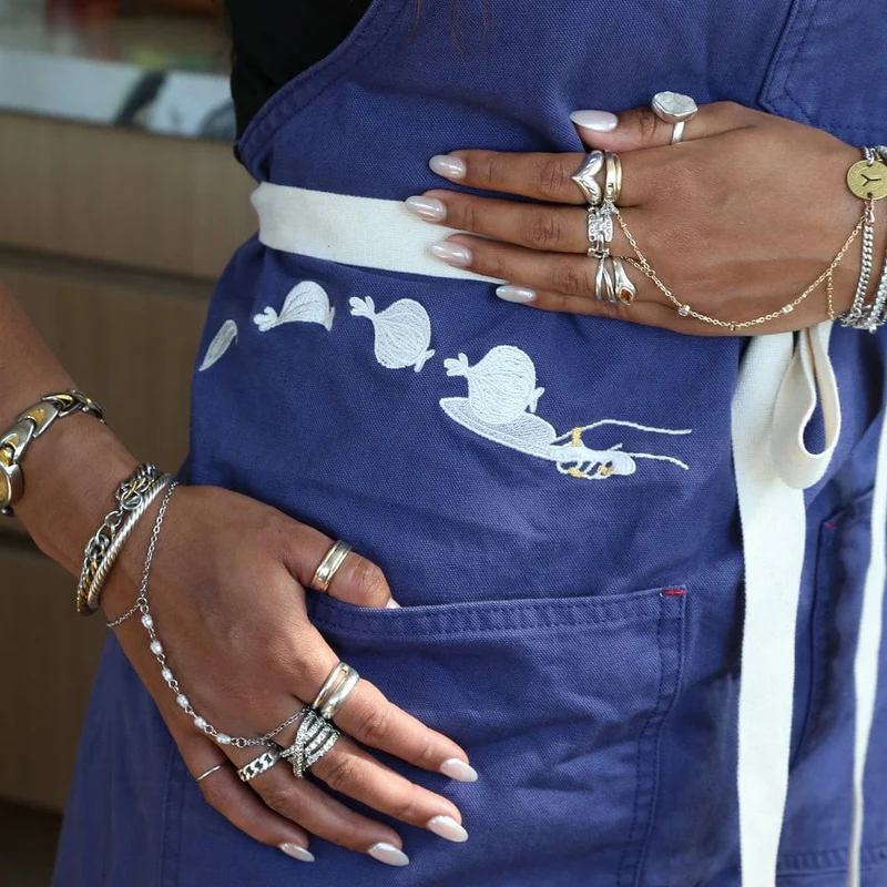 Food Got Me Wasted x H&B Crossback Apron