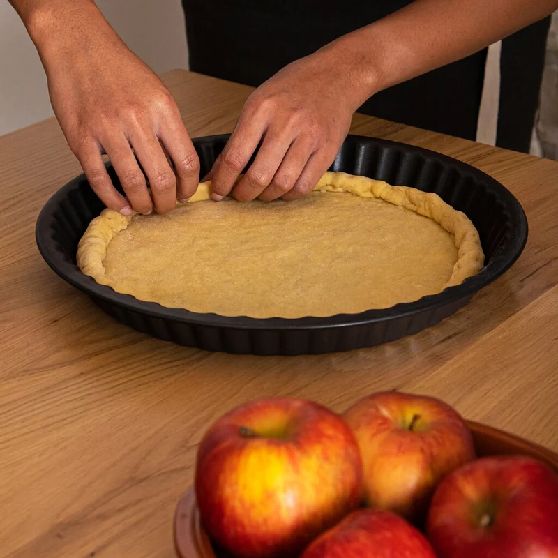 SET STAMPO CROSTATA 30 CM + TORTIERA 26 CM MONETA EDEN