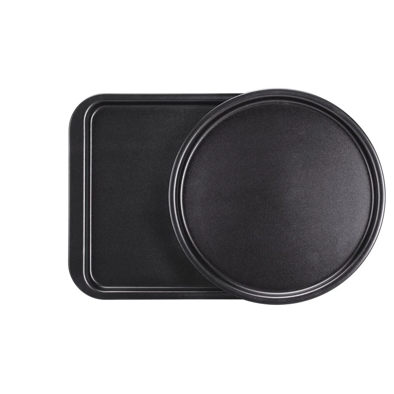 SET STAMPO PIZZA 33 CM + TEGLIA BASSA 38X28 CM MONETA EDEN