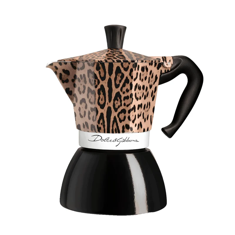 Moka Induction 6 Tazze Bialetti Dolce&Gabbana Leopardo
