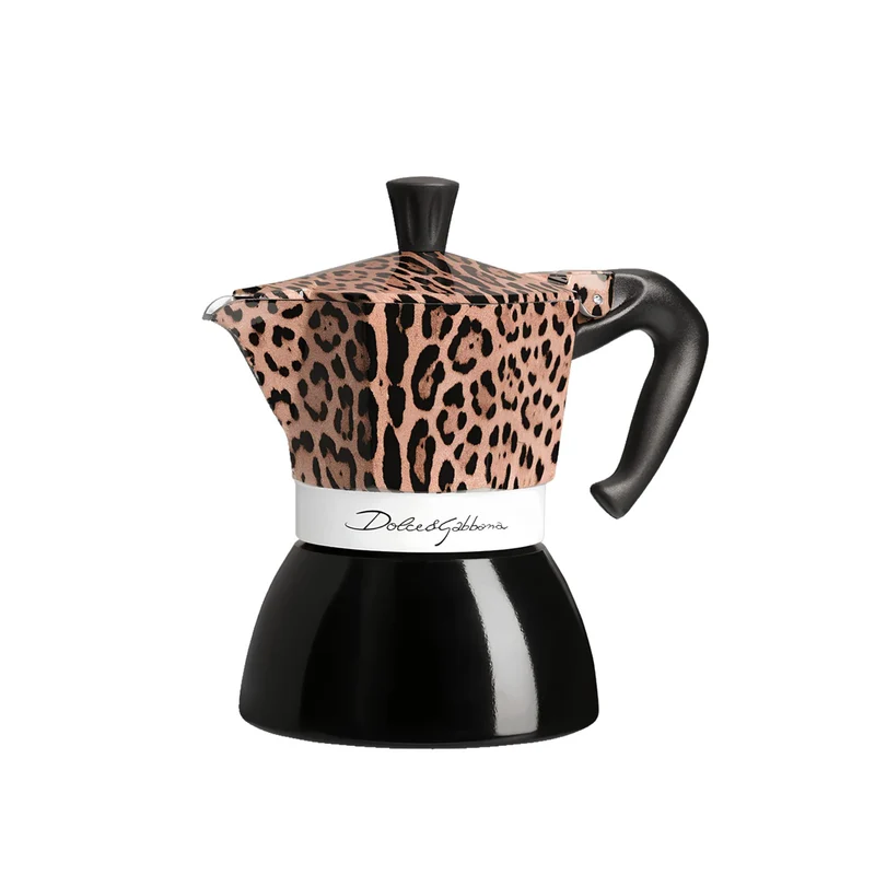 Moka Induction 4 Tazze Bialetti Dolce&Gabbana Leopardo