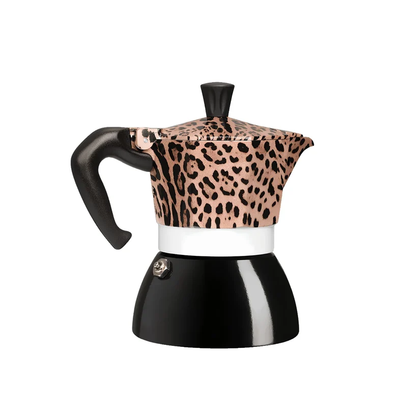 Moka Induction 4 Tazze Bialetti Dolce&Gabbana Leopardo