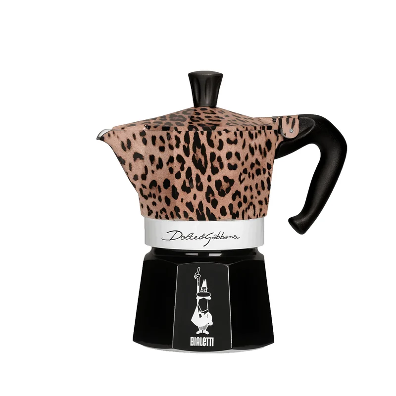 Moka Express 3 Tazze Leopardo D&G