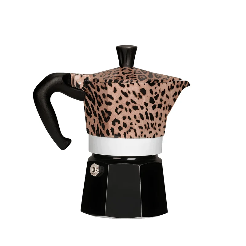 Moka Express 3 Tazze Leopardo D&G