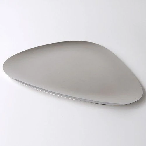 Alessi Vassoio Colombina acciaio Fuksas