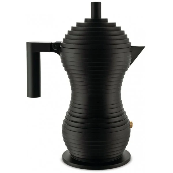 Alessi Caffettiera Pulcina Nera varie misure MDL02BB