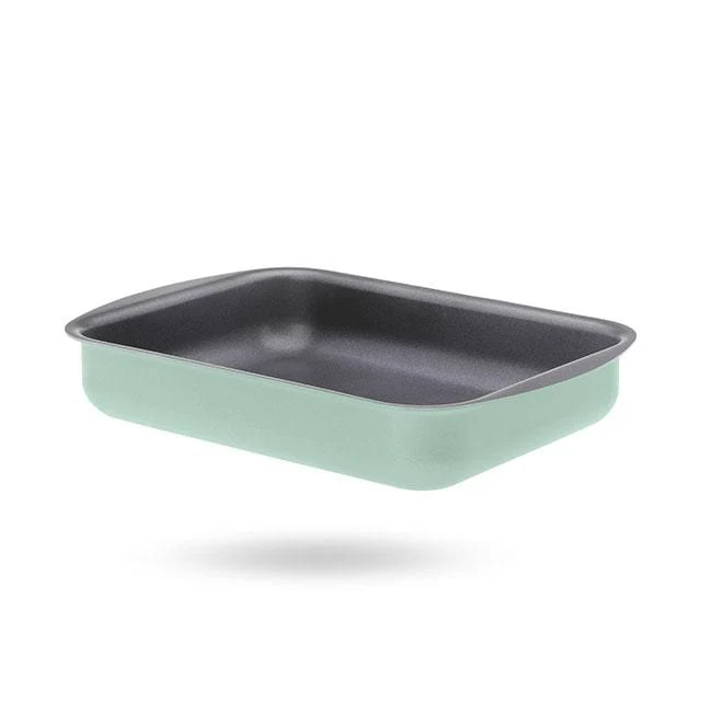 Teglia Antiaderente Rettangolare Alta 35X27X7 Cm