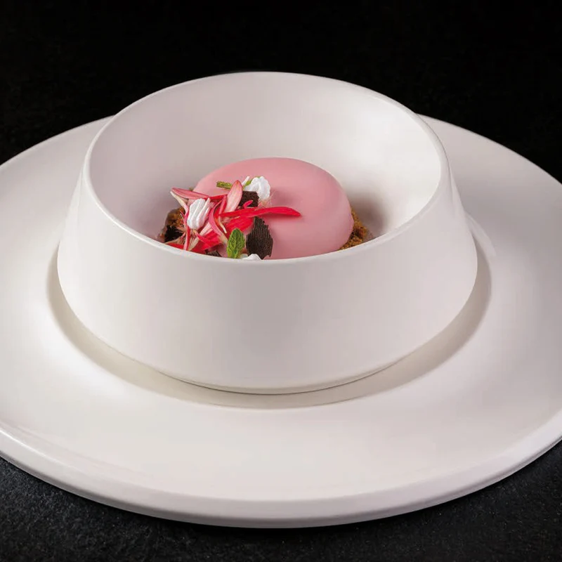 18 cm - Slide Coppa Medium In Porcellana - Set 2 Pz