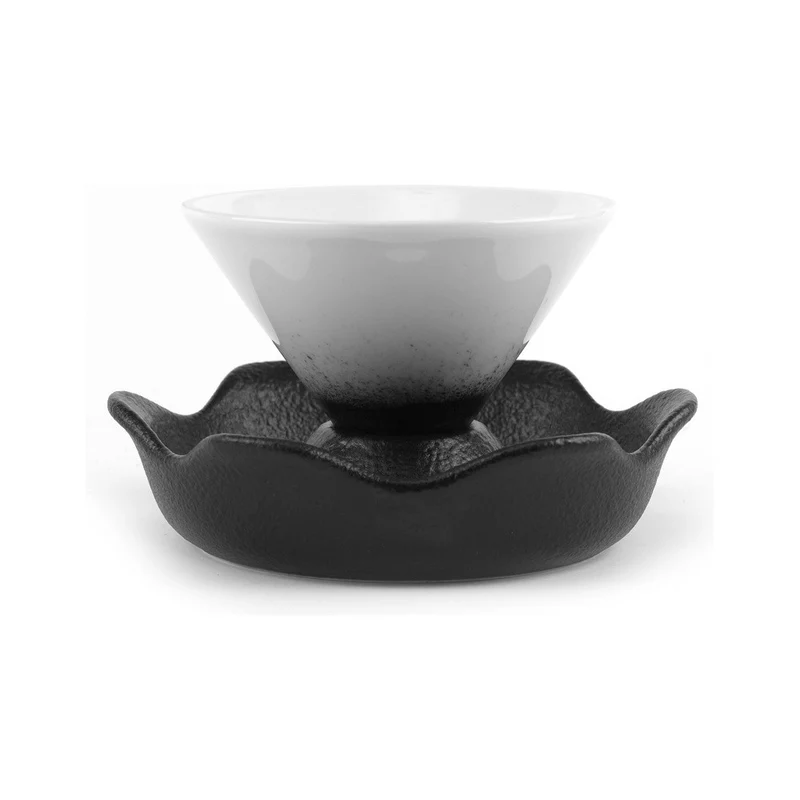 17.5 cl - Barware Lunar Calice Cocktail Martine Cone In Ceramica - Set 6 Pz