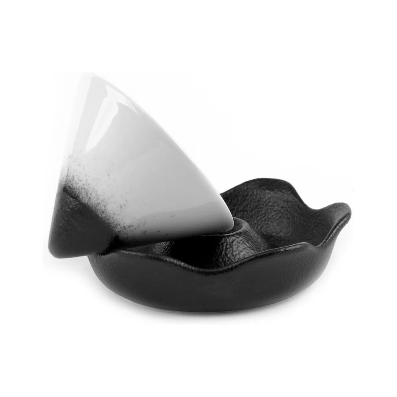 17.5 cl - Barware Lunar Calice Cocktail Martine Cone In Ceramica - Set 6 Pz