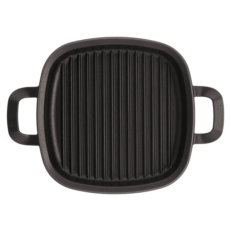 Original-Profi Collection® Gusseisen Grillpfanne 26cmx26cm