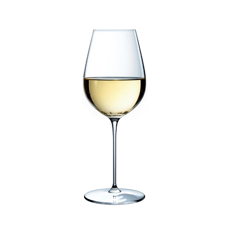 38 cl - Galea Calice Vino Bianco In Vetro Cristallino Krysta - Set 6 Pz