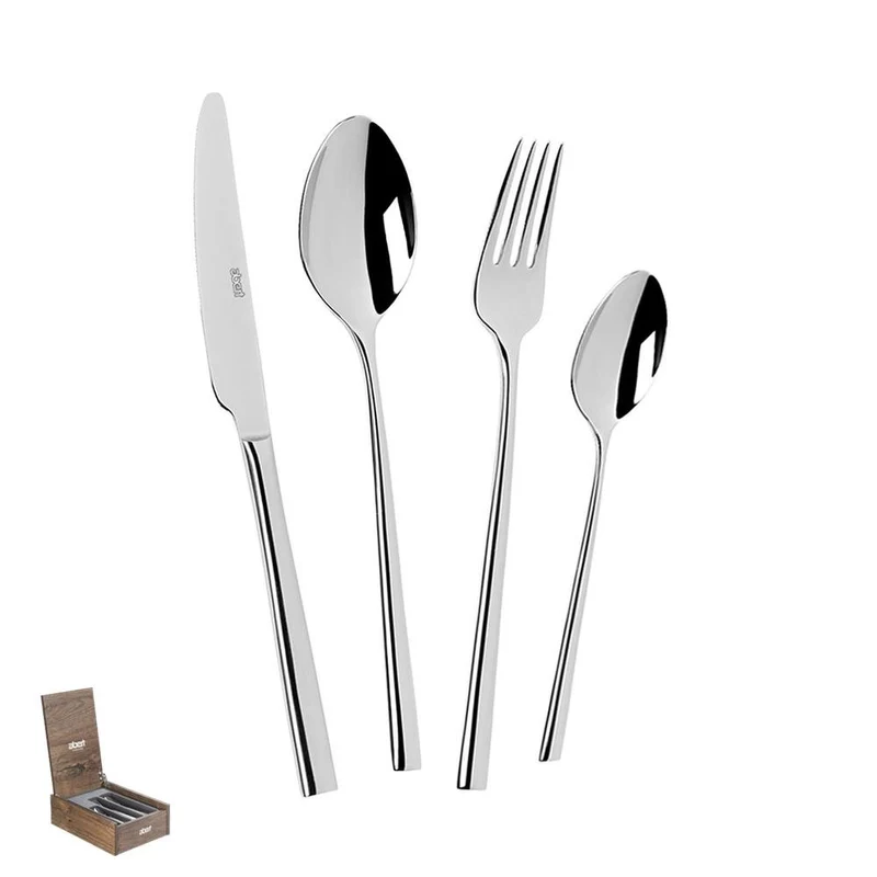 Niagara Servizio Posate In acciaio Inox 18/10 Set 24 Pz