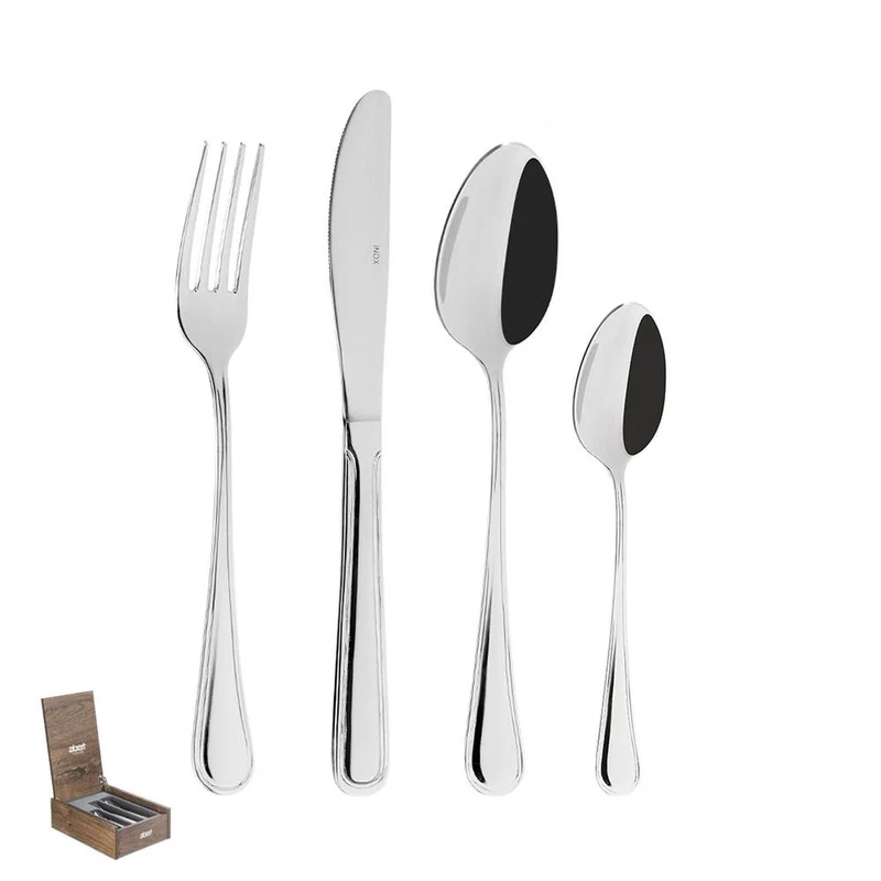 England Servizio Posate In acciaio Inox 18/10 Set 24 Pz