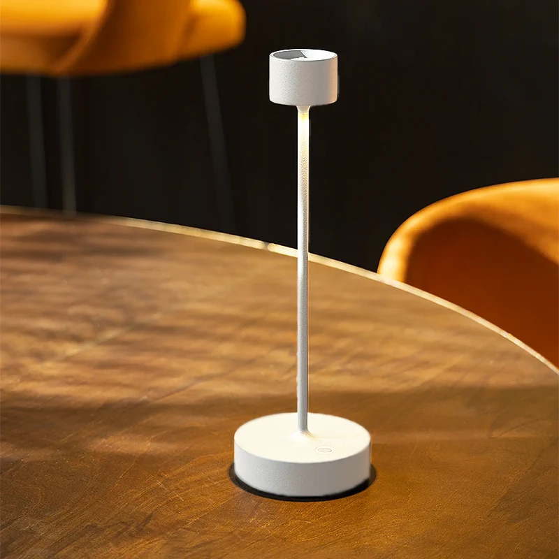 30 cm - Saturno Lampada Da Tavolo Dimmerabile In Alluminio