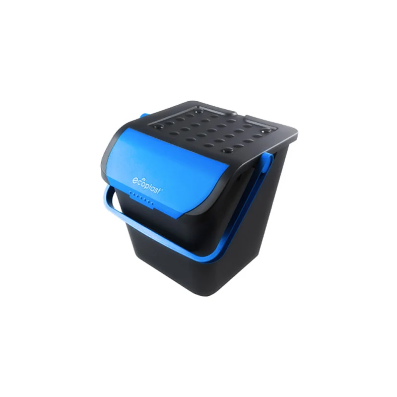 28 Lt - Ecologic Pattumiera Rettangolare In Plastica - Set 3 Pz