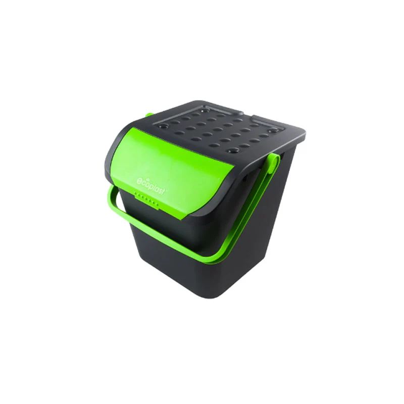 28 Lt - Ecologic Pattumiera Rettangolare In Plastica - Set 3 Pz