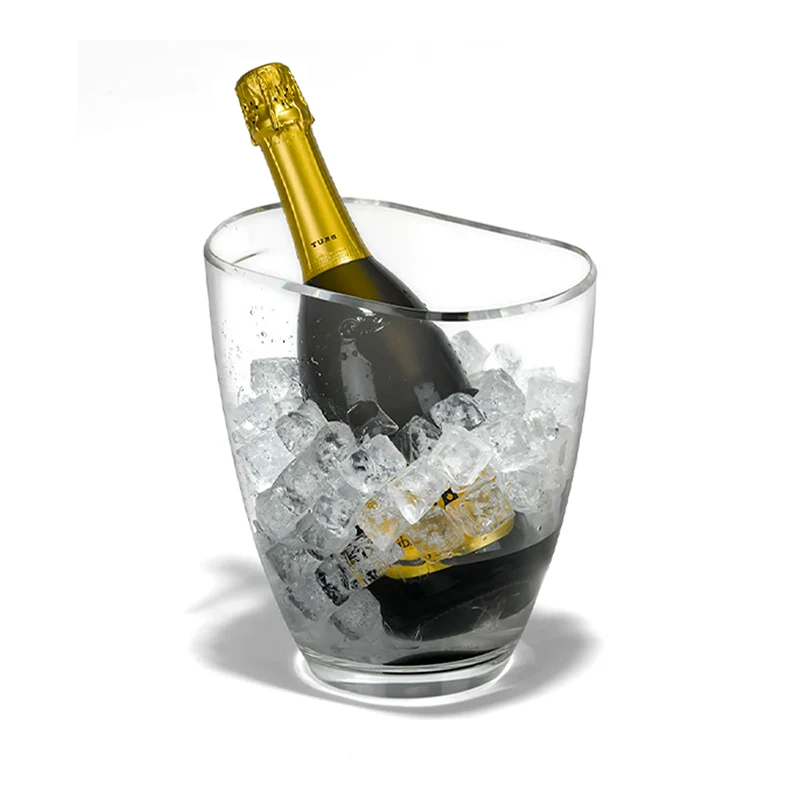 Ø 24.7 x H 20.8 cm - Eclisse Secchiello Champagne Per 1 Bottiglia In San