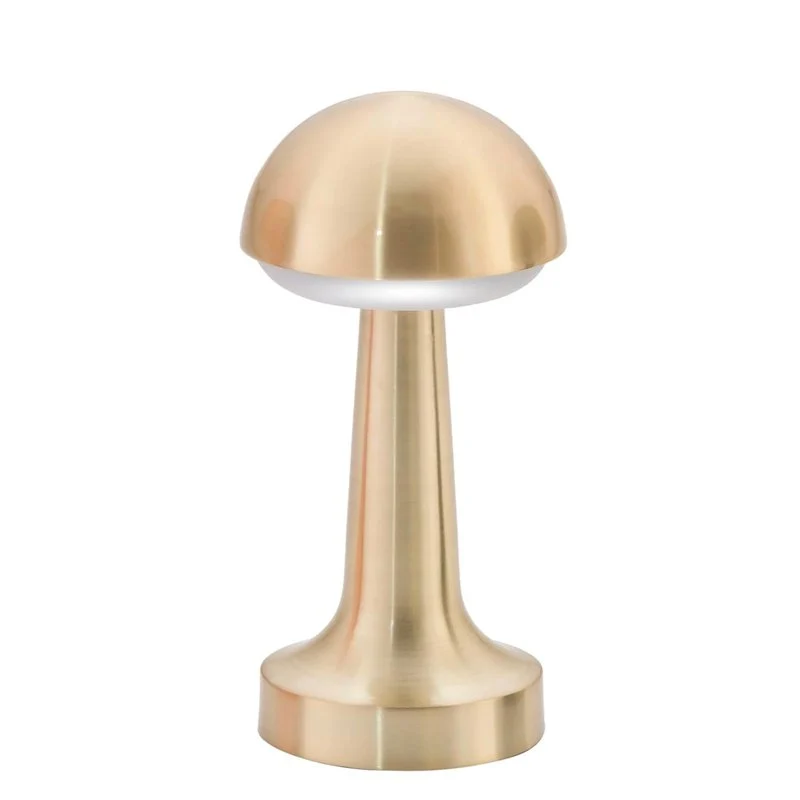 23.5 cm - Sfera Lampada Da Tavolo Dimmerabile In Alluminio