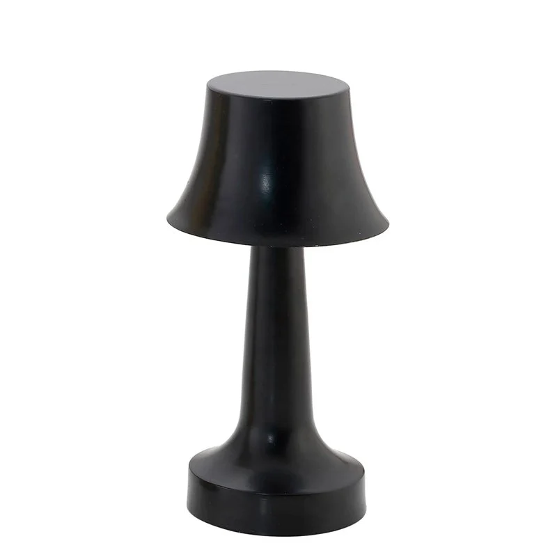 23.5 cm - Campana Lampada Da Tavolo Dimmerabile In Alluminio