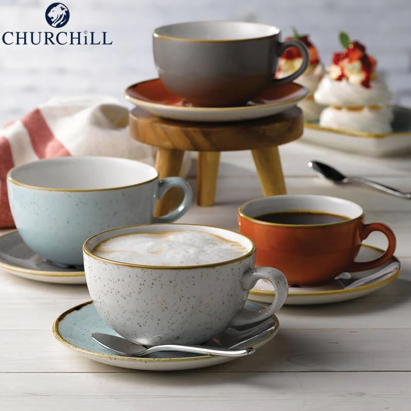 22.7 cl - Stonecast Tazza Cappuccino In Porcellana
