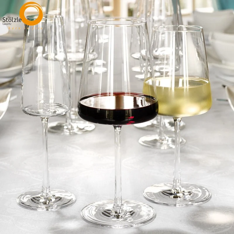 23.8 cl - Power Calice Flute in Vetro - Set 6 Pezzi