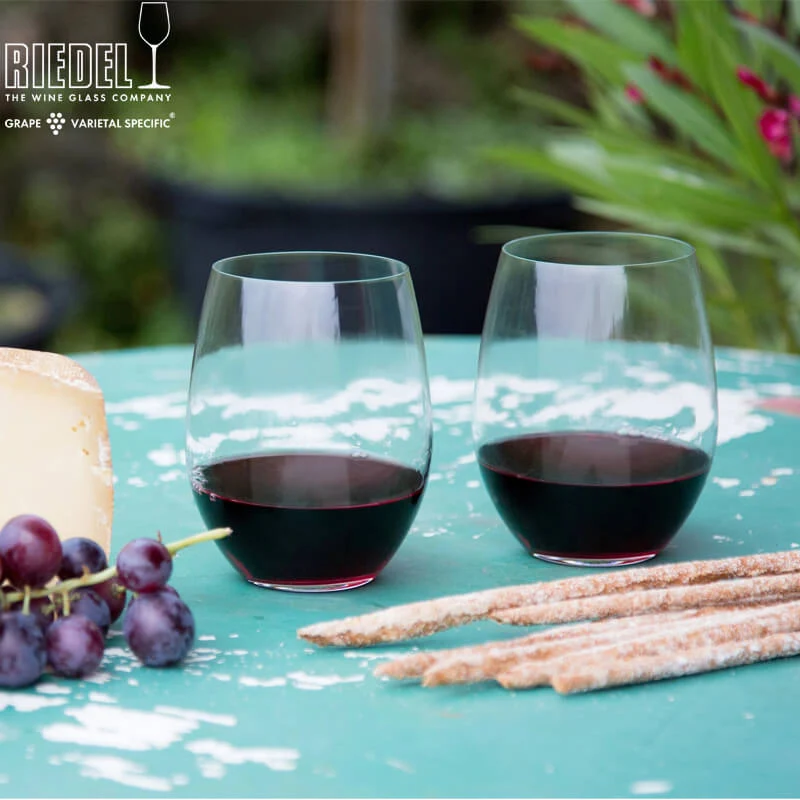 60 cl - O Wine Bicchiere Vino Rosso Cabernet Merlot in Vetro - Set 8 Pezzi