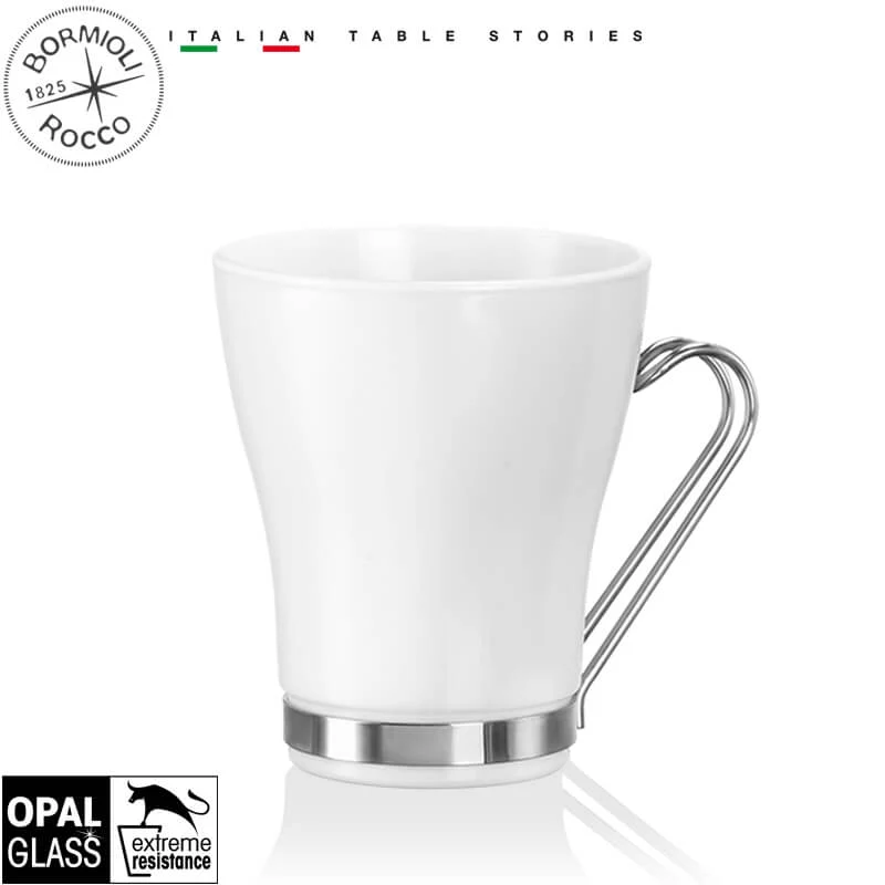 23.5 cl - Aromateca Tazza Cappuccino in Vetro - Set 4 Pezzi