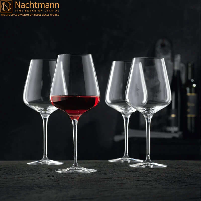 68 cl - ViNova Calice Vino Rosso in Vetro - Set 4 Pezzi