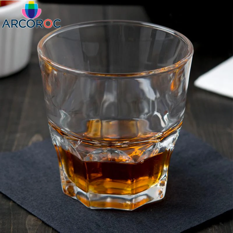 16 cl - Granity Bicchiere Whisky in Vetro Temperato - Set 6 Pezzi