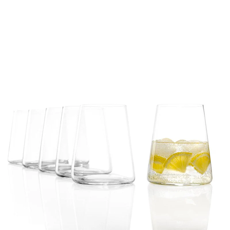 38 cl - Power Bicchiere Vino Bianco in Vetro - Set 6 Pezzi
