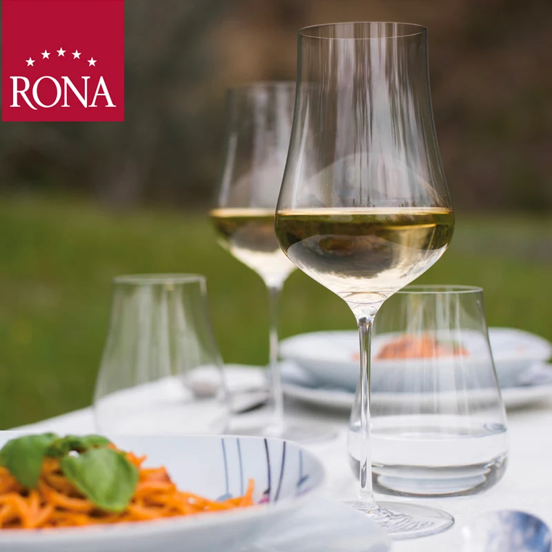 52 cl - Umana Calice Degustazione I Vini Bianchi e Rosati Giovani in Vetro - Set 6 Pezzi