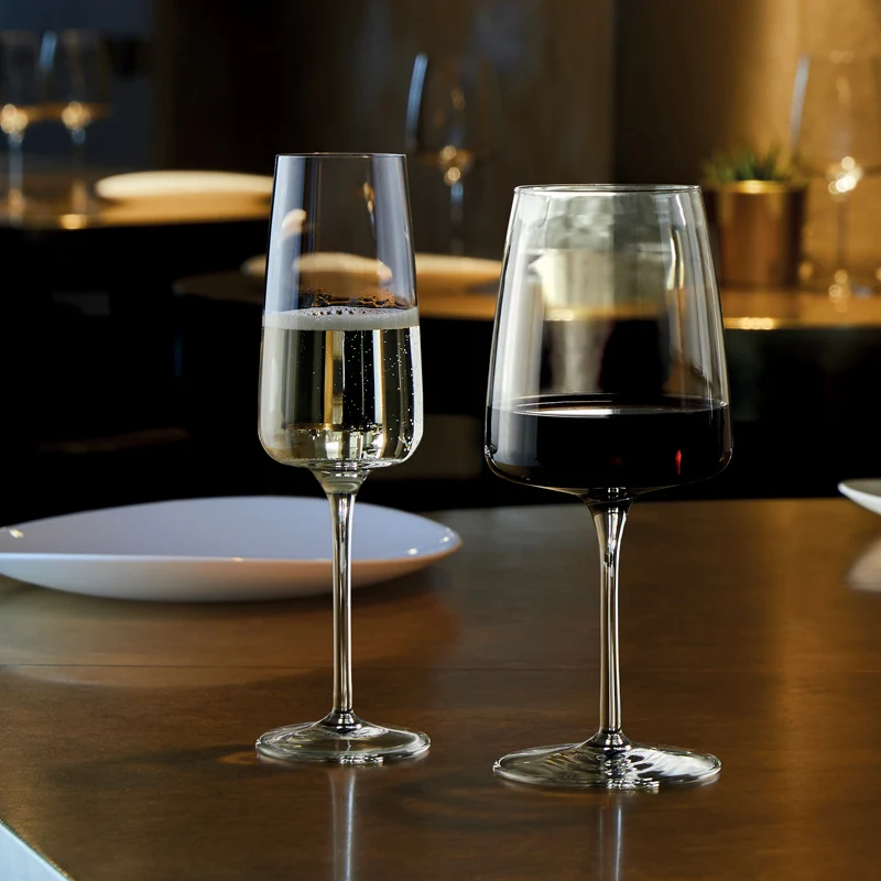 26.2 cl - Nexo Calice Flute in Vetro - Set 6 Pezzi