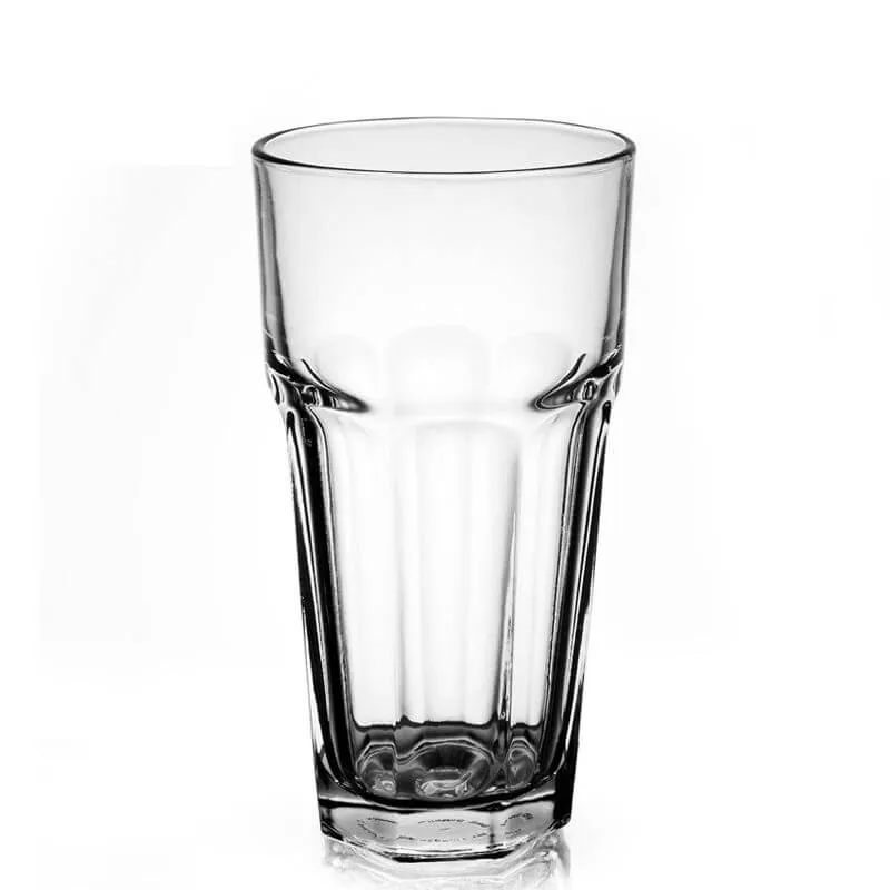 65 cl - Granity Bicchiere Bibita in Vetro Temperato - Set 6 Pezzi