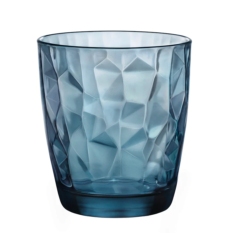 30.5 cl - Diamond Bicchiere Acqua in Vetro - Set 6 Pezzi