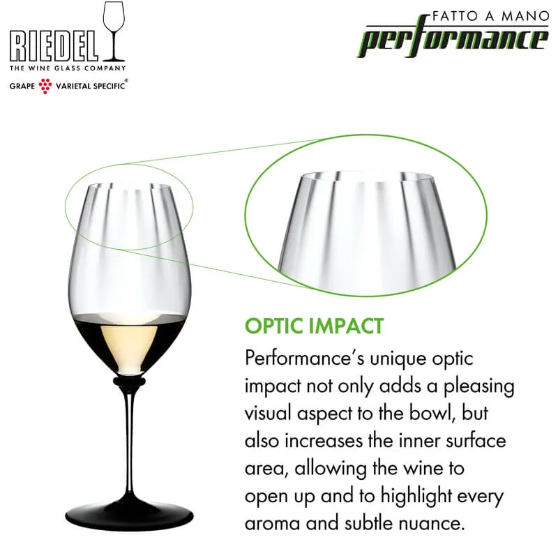 62.3 cl - Fatto A Mano Performance Calice Vino Bianco Riesling in Vetro