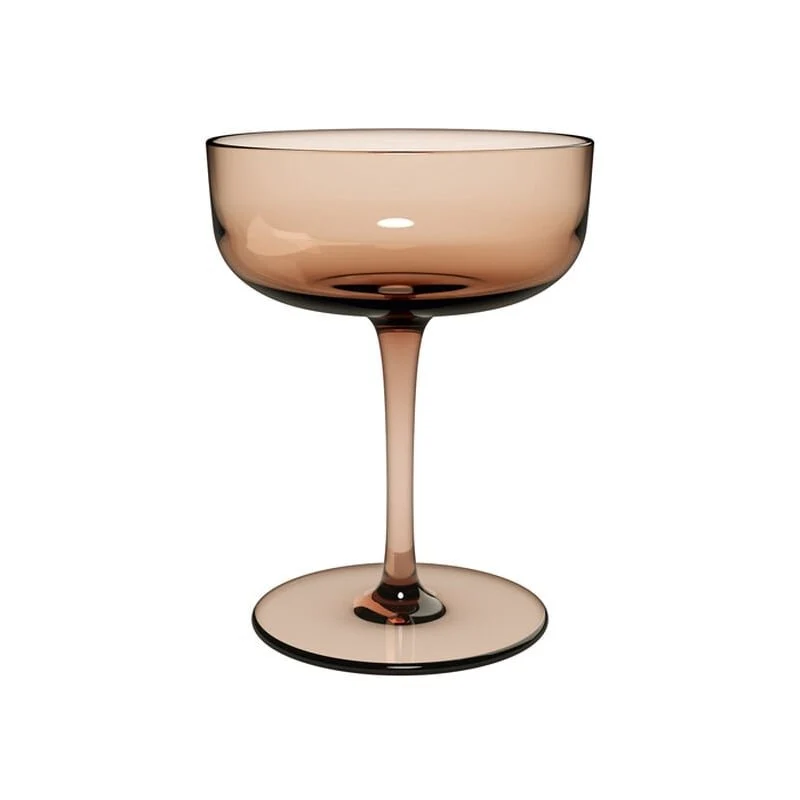 10 cl - Like Coppa Champagne in Vetro - Set 2 Pezzi