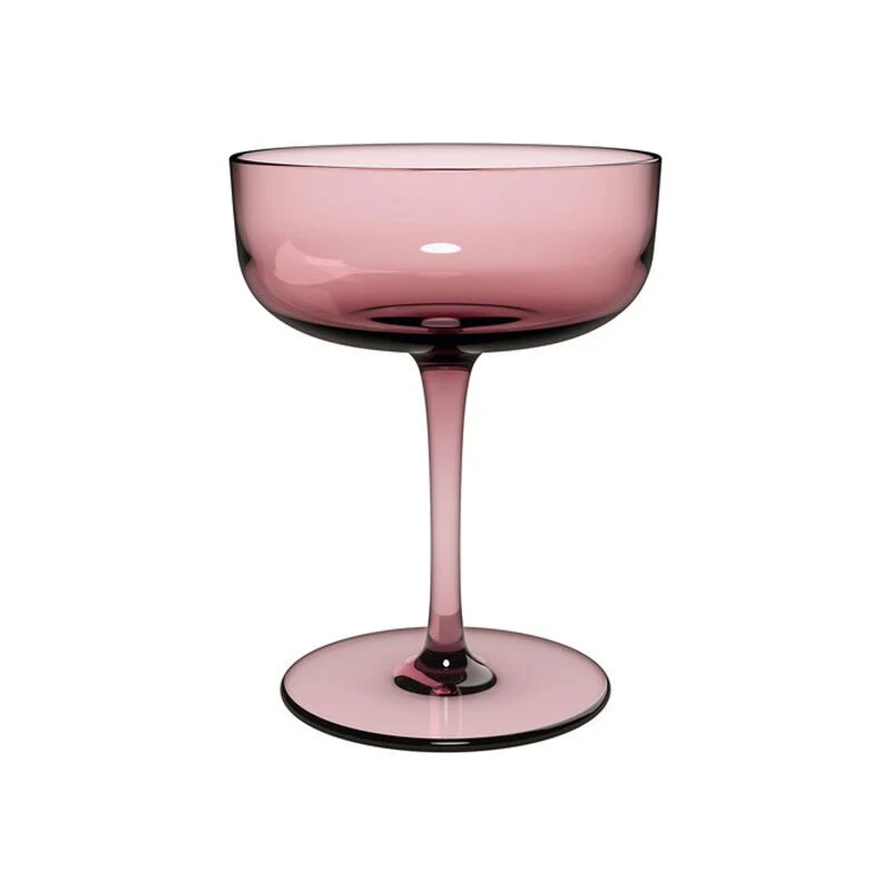 10 cl - Like Coppa Champagne in Vetro - Set 2 Pezzi