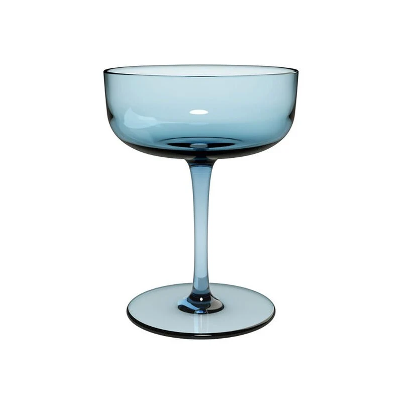 10 cl - Like Coppa Champagne in Vetro - Set 2 Pezzi