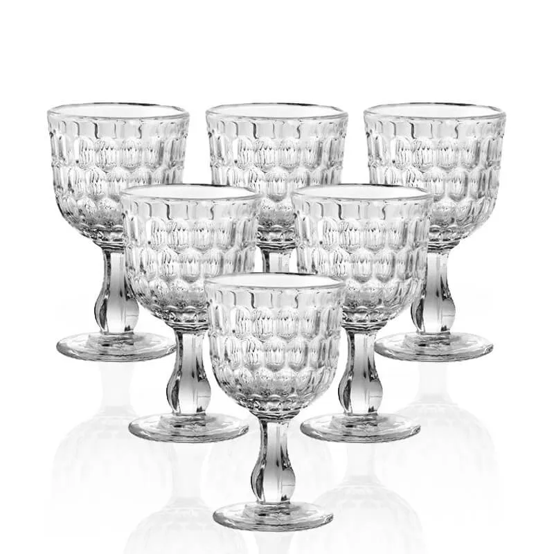 29 cl - Camelot Calice Acqua in Vetro - Set 6 Pezzi