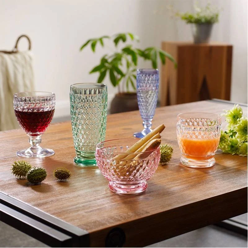 14.5 cl - Boston Calice Flute in Vetro - Set 4 Pezzi