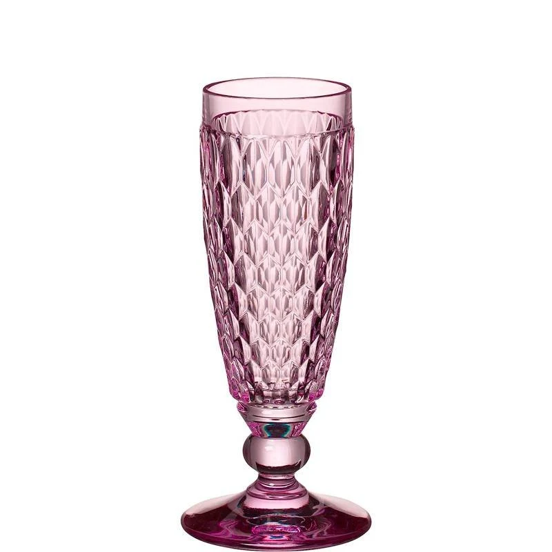 14.5 cl - Boston Calice Flute in Vetro - Set 4 Pezzi