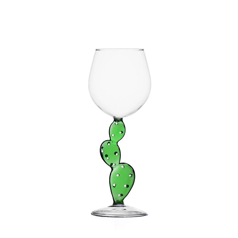 35 cl - Desert Plants Calice Acqua Cactus in Vetro Borosilicato