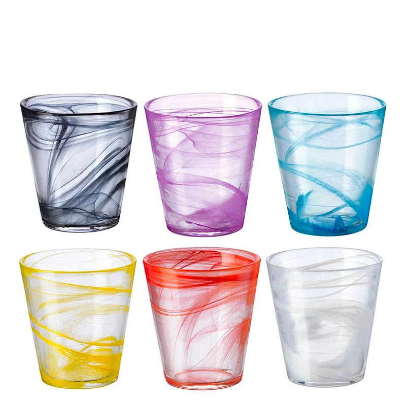 37 cl - Capri Bicchiere Acqua in Vetro - Set 6 Pezzi